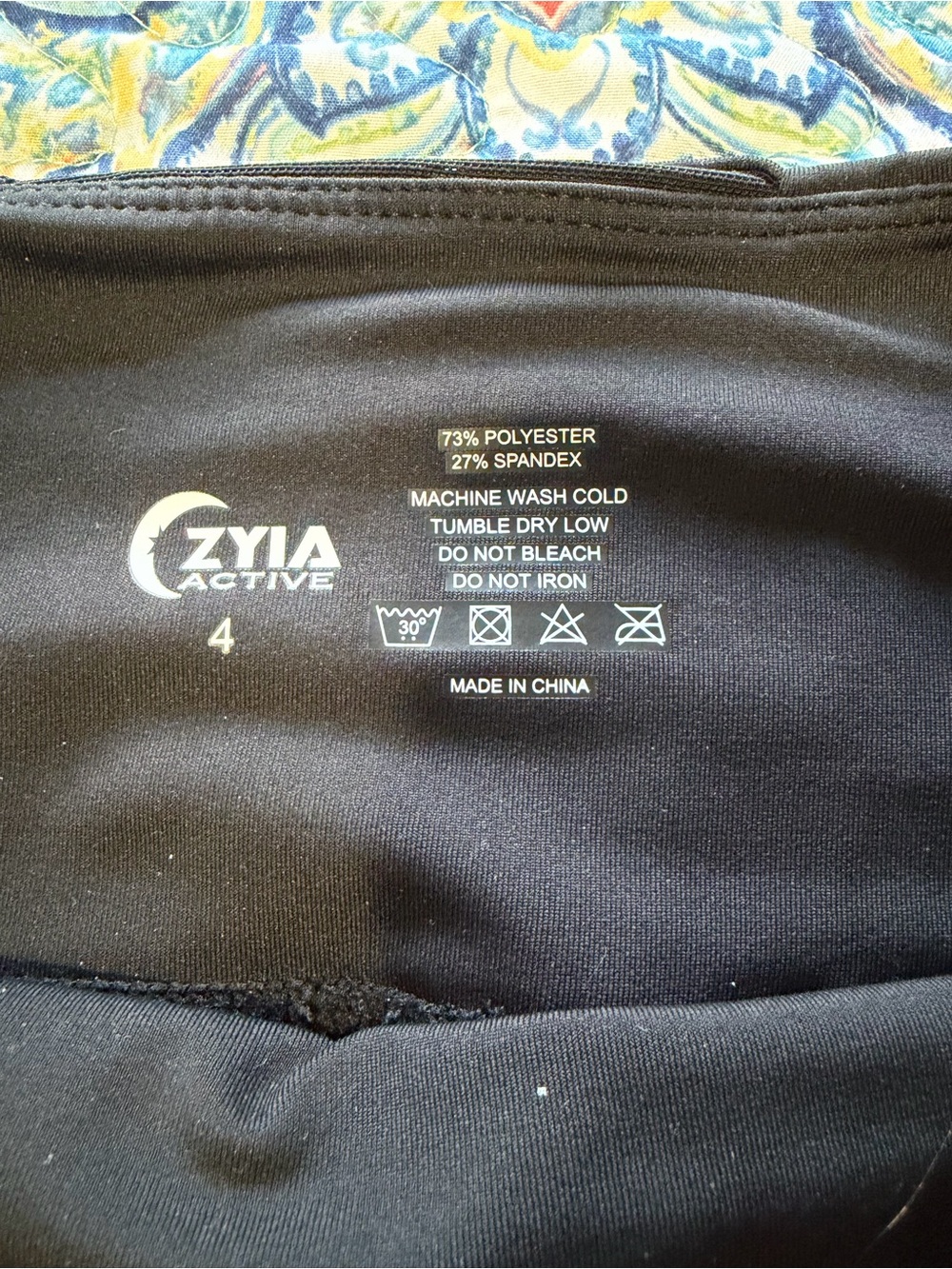 Zyia Active Women's Black High-Waist Flared Pants - Picture 7 of 9